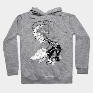 BULLET WITH BUTTERFLY WINGS 3 Hoodie